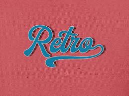 Image result for retro typography